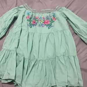 Medium boutique babydoll dress